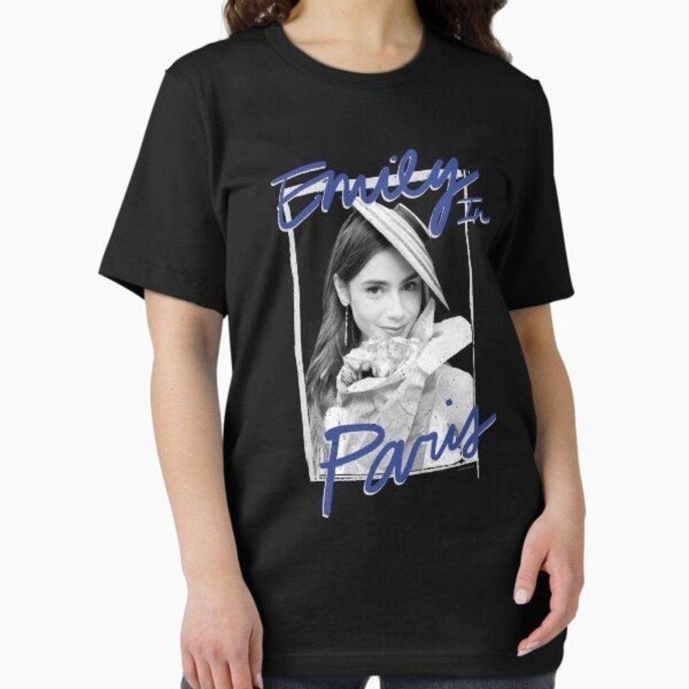 Emily In Paris Stylish Girl Shirt Casual Outfit